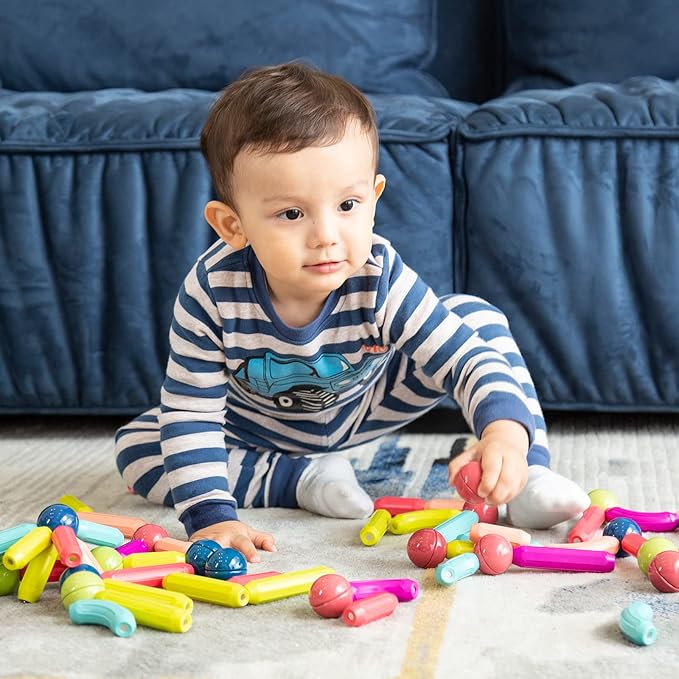 Juego de bloques de construcción magnetica 42pcs